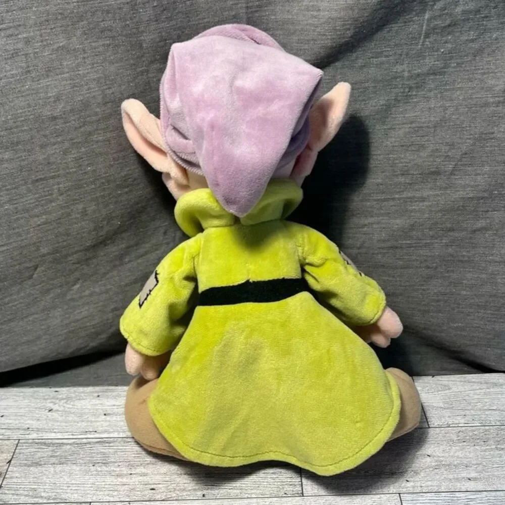 Disney Store 11” Dopey Plush Snow White And The Seven Dwarfs Multicolor